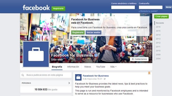 cómo usar Facebook para un negocio