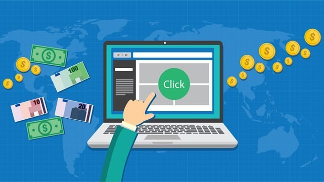 ganar dinero haciendo clic en publicidad online