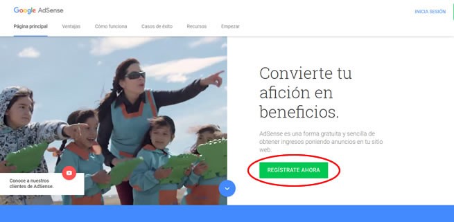 portada de AdSense